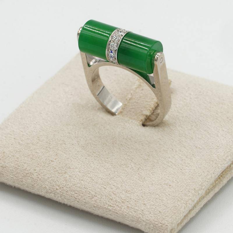 Anillo de jade/turquesa /ónix