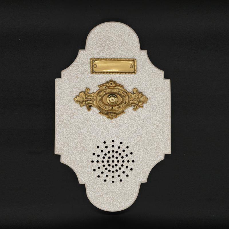 Trani marble doorbell plate