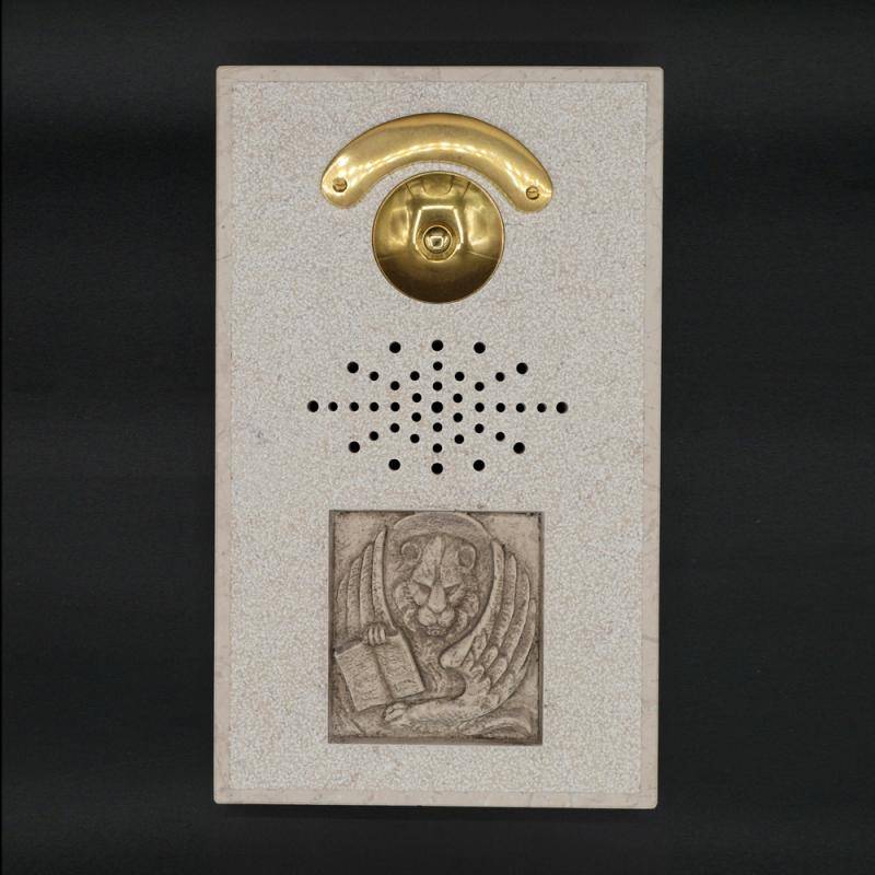 Trani marble doorbell plate